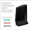 NETGEAR Nighthawk WiFi 6 Cable Modem Router CAX30-100NAR DOCSIS 3.1 - Black Like New