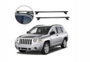 ROKIOTOEX Roof Rack Crossbars Roof Rail Cross Bars Compass - Aluminum Black - Brand New