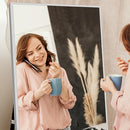 JJ00372ZZV NeuType Full Length Mirror 65"x22" - SILVER - Like New