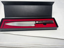 GENERIC 8 INCH DAMASCUS CHEF KNIFE - DARK WOOD - Scratch & Dent