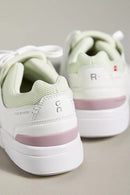 48.98195 ON RUNNING WOMEN'S THE ROGER ADVANTAGE LC - SIZE 8 US - WHITE/MAUVE - Like New