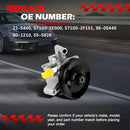 AUTODEVIL 21-5440 POWER STEERING PUMP 2005-2010 57100-2E00 PULLEY REPLACEMENT - Like New