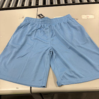 SQUARE METER MEN'S BASIC SOLID BREATHABLE ATHLETIC SHORTS SIZE: MEN L - C. BLUE - Brand New