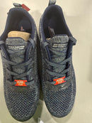 SKECHERS BOBS SPORTS SPARKLE KNIT LACE-UP SNEAKERS - SIZE: WOMEN 11 - NAVY - Brand New