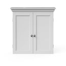 Teamson Home Stratford 2-Door Wall Cabinet - White - Brand New