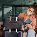 B01DM3NG1Q ECOSUSI Duffle Bag Weekender Bag Brown - Brand New