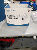 EUFY FLOODLIGHT CAMERA WITH 2K FULL HD RECORDING - WHITE - Like New