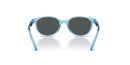 RAY-BAN RJ9080SF SUNGLASSES SIZE 47 - TRANSPARENT BLU/DARK GRAY - Like New
