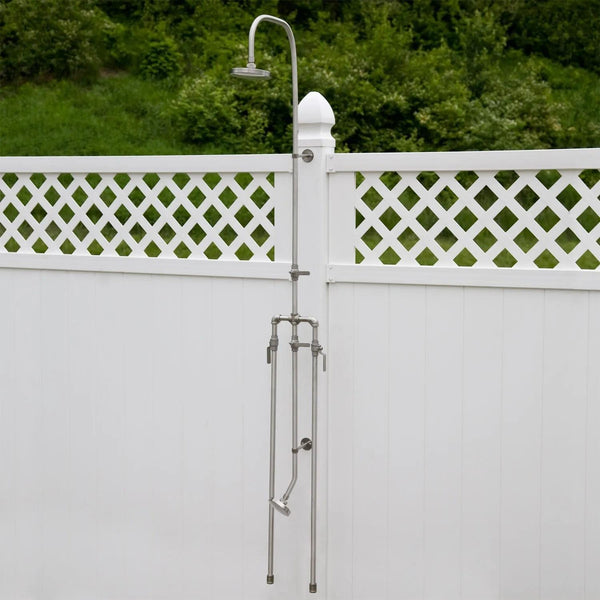Signature Hardware Stainless Steel Outdoor Shower OS-9287 Like New