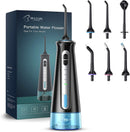 BESTOPE Water Flosser Cordless IPX7 Waterproof Portable and Rechargeable - BLACK - Like New