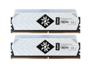 XPG SPECTRIX D41 16GB (2X8GB) DDR4 3200MHZ RGB DESKTOP RAM - WHITE - Like New