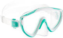 CRESSI TINETTO & IGUANA DRY, KIDS SNORKELING COMBO - AUQA GREEN/WHITE - Like New