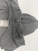 BLUE ICE STRETCHABLE COMFY HOODIE 60% POLYESTER 40% COTTON - MEN L - CHARCOAL - Brand New