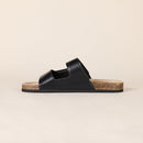AMAZON ESSENTIALS MEN'S ADJUSTABLE FAUX CORK SLIDE SANDALS - SIZE 11 M - Brand New