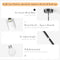 LIGHTBIZ PENDANT LIGHT KITCHEN ISLAND LIGHTING 2 PCS - BLACK - Like New