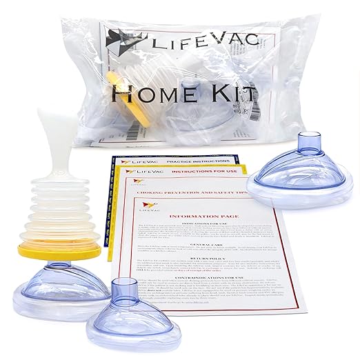 LifeVac Home Kit Portable Suction Rescue Device First Aid Kit - LVC-3001 Like New