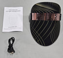 BALNORE LED LIGHT THERAPY MASK - BLACK - Scratch & Dent
