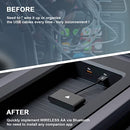 AUTUVONE WIRELESS ANDROID AUTO, PLUG-IN VIA USB DONGLE FOR CAR- BLACK - Like New