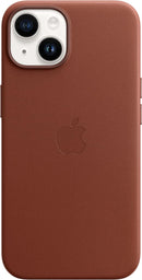 APPLE IPHONE 14 PLUS LEATHER CASE WITH MAGSAFE - UMBER - Like New
