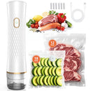OLECHA FOOD VACUUM SEALER VISIBLE WATER TANK COMPACT HANDHELD VACUUM - WHITE - Brand New