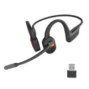BLUE AIR OPEN EAR HEADPHONES WITH MIC DUAL CONNECT BLUETOOTH NOISE CANCELLING - Like New