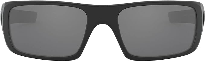OAKLEY Men's Crankshaft Polarized - IRIDIUM/MATTE BLACK Lens, Matte Black Frame - Like New