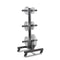 MARCY OLYMPIC WEIGHT PLATE TREE WEIGHT STORAGE RACK PT-5856 - BLACK - Like New