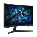 SAMSUNG 27" ODYSSEY G55C QHD VA CURVED MONITOR, LS27CG554ENXZA - BLACK - Like New