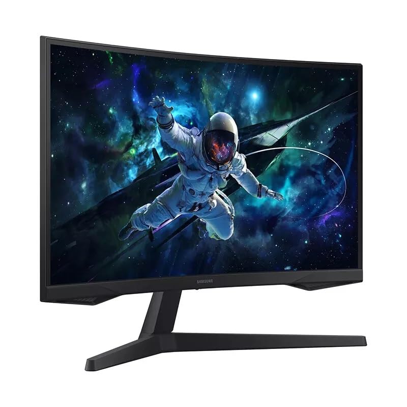 SAMSUNG 27" ODYSSEY G55C QHD VA CURVED MONITOR, LS27CG554ENXZA - BLACK - Like New