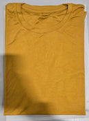 GENERIC UNI-SEX T-SHIRT - SIZE: MEN L WOMEN L - BURNT ORANGE - Like New