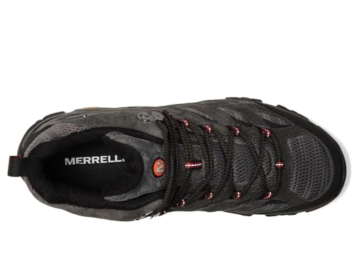 MERRELL MEN'S MOAB 3 MID WATERPROOF HIKING BOOTS - SIZE: MEN 11.5 - BELUGA - Like New