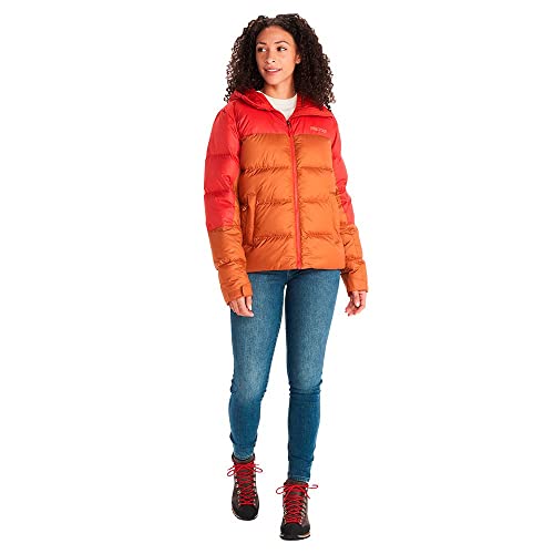 79300-20712 Marmot Women's Guides Down Winter Jacket Copper/Cairo Large - Brand New