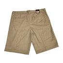 GALAXY BY HARVIC CLASSIC FIT FLAT FRONT SHORTS - SIZE: MEN 36 - KHAKI - Brand New