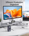 Baseus SpaceMate Docking Station, USB C Docking Station 3 Monitors 4K HDMI - Like New
