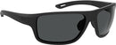 Under Armour Men's UA Battle Rectangular Sunglasses - Black (Frame), Gray - Like New
