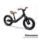 RADIO FLYER BALANCE BIKE BABY TOY TODDLER BIKE BICYCLE TODDLER TOYS BLACK - Like New