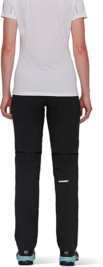 MAMMUT WOMEN'S HIKING PANTS - SIZE: WOMEN 12 (AU/UK W16) (EU W42) - BLACK - Brand New