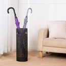 Concepts 21 inch Heavy Duty Metal Umbrella Stand - White Side Slit - Brand New