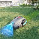 YARDCARE 2025 NEW V100 ROBOTIC LAWN MOWER VISUAL NAVIGATION SMART - GRAY - Like New