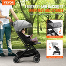 VEVOR STANDARD BABY INFANT STROLLER, TODDLER STROLLER - DARK GRAY - Like New