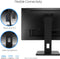 ASUS VP278QGL 27 FHD 1ms DP HDMI VGA Monitor Adaptive Sync FreeSync BLACK - Brand New