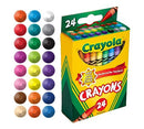 CRAYOLA CRAYONS: 24 classic Crayola colors are included in this crayon set - Like New