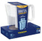 BRITA LARGE 10-CUP WATER FILTER PITCHER WITH 2 LONGLAST+ FILTERS, WAVE - Like New