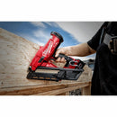 MILWAUKEE M18 FUEL 3-1/2 IN. 18-VOLT 30-DEGREE LITHIUM-ION TOOL-ONLY - RED - Like New