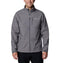 1556531023 COLUMBIA MEN'S ASCENDER SOFTSHELL JACKET CITY GRAY SIZE L - Like New