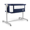 LI'L PENGYU BABY BASSINET BEDSIDE SLEEPER FOR BABY BEDSIDE CRIB - NAVY BLUE - Like New