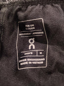 ON MEN'S MOVEMENT JOGGERS 1 SIZE: MEN M - BLACK - Like New