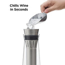 Rabbit Glass Wine Chilling Carafe Chills and Aerates Wine 750 ml Capacity CLEAR New