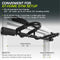 PROSOURCEFIT WALL-MOUNTED PULL-UP/CHIN-UP BAR HEAVY DUTY 300 LB - BLACK - Like New