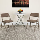 Flash Furniture Hercules Metal Folding Chair, Beige, 4-Pack B004EZD86K - NEW - Brand New